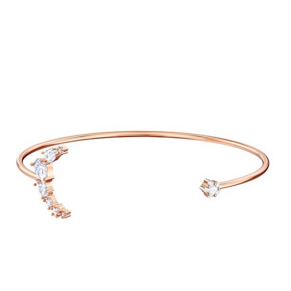 Swarovski Jewelry - Swarovski Penelope Cruz Moonsun Cuff Rose Gold